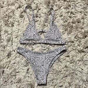 Shein Polka Dot Bikini Set